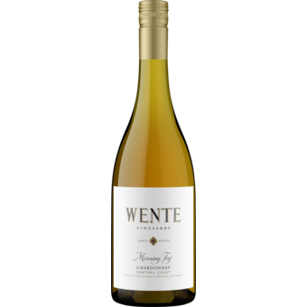 Bottle shot for 2024 Wente Chardonnay Morning Fog