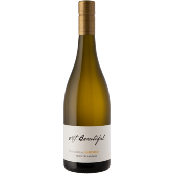 Bottle shot for 2020 Mt. Beautiful Chardonnay