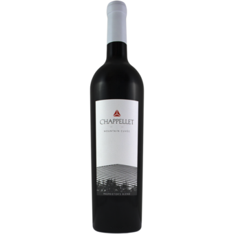 Bottle shot for 2023 Chappellet Mountain Cuvee