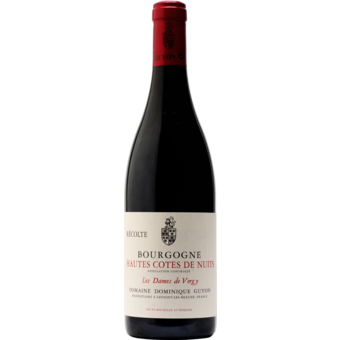 Bottle shot for 2022 D. Guyon Bourgogne Hautes Cotes De Nuits 'Les Dames De Vergy'