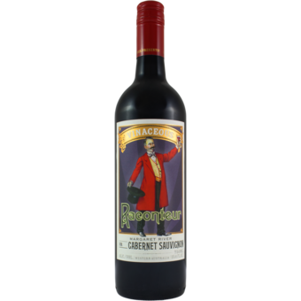 Bottle shot for 2022 Vinaceous Raconteur Cabernet Sauvignon