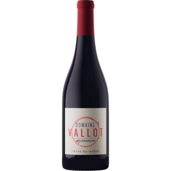 Bottle shot for 2022 Vallot Cotes Du Rhone Rouge