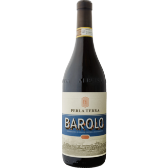 Bottle shot for 2021 Perla Terra Barolo
