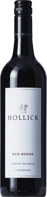 Bottle shot for 2020 Hollick Red Ridge Cabernet Sauvignon