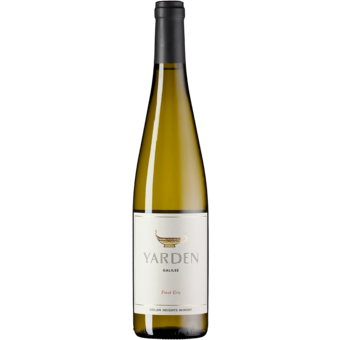 Bottle shot for 2023 Yarden Pinot Gris