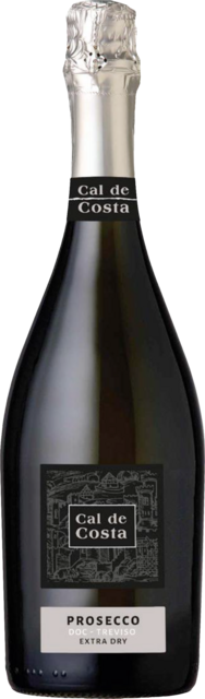 Bottle shot for  Cal De Costa Prosecco Doc Treviso Extra Dry