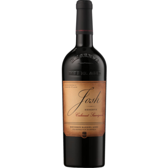 Bottle shot for 2023 Josh Reserve Bourbon Barrel Aged Cabernet Sauvignon
