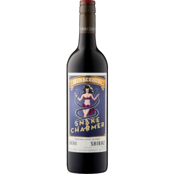 Bottle shot for 2021 Vinaceous Snake Charmer Shiraz