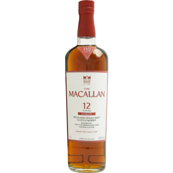 Bottle shot for  Macallan 12 Yr Sherry Oak 110 Proof