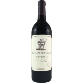 Bottle shot for 2022 Stag's Leap Wine Cellars Artemis Cabernet Sauvignon