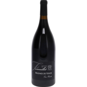Bottle shot for 2023 Domaine Fenouillet Beaumes De Venise Rouge Les Terres Blanches