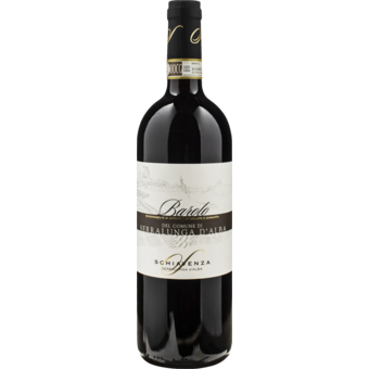 Bottle shot for 2021 Schiavenza Barolo Del Comune Di Serralunga