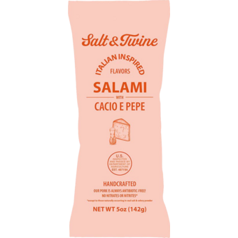 Bottle shot for  Salt & Twine Cacio E Pepe Chub