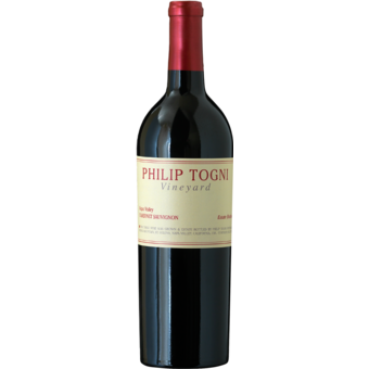 Bottle shot for 2021 Philip Togni Tanbark Hill Vineyard Cabernet Sauvignon