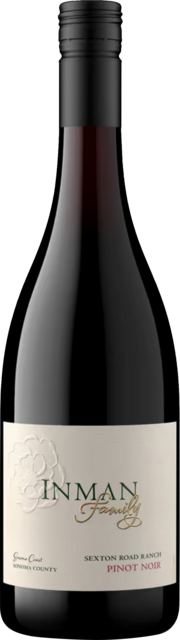 Bottle shot for 2021 Inman Family Sexton Road Ranch Pinot Noir