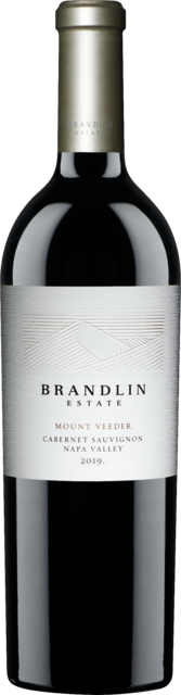 Bottle shot for 2019 Brandlin Estate Cabernet Sauvignon Mount Veeder