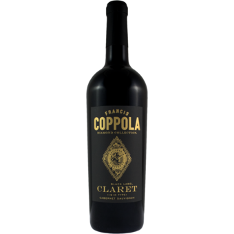 Bottle shot for 2023 Coppola Diamond Collection Claret