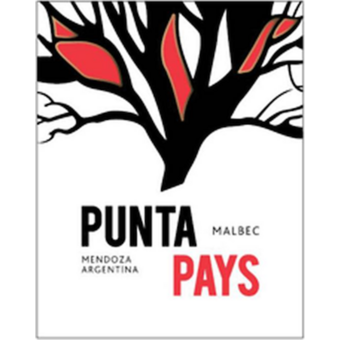 Label shot for 2023 Punta Pays Malbec