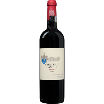Bottle shot for 2020 Chateau Lassus Cru Bourgeois