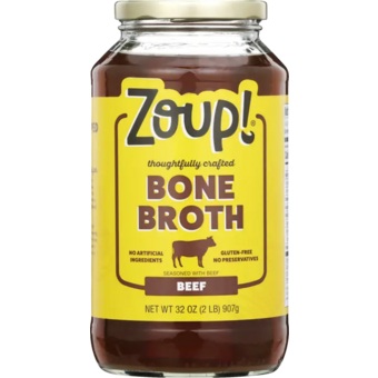 Bottle shot for  Zoup! Beef Bone Broth