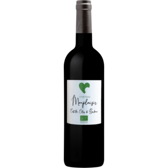 Bottle shot for 2022 Chateau Monplaisir Cotes De Castillon