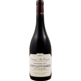 Bottle shot for 2023 Meo Camuzet Nuits St. George Les Murgers 1er Cru