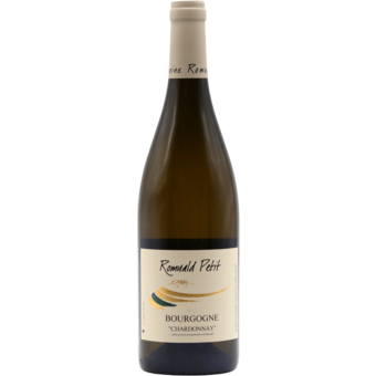 Bottle shot for 2022 Dom. Romuald Petit Bourgogne Blanc