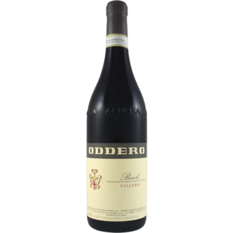 Bottle shot for 2021 Oddero Barolo Villero