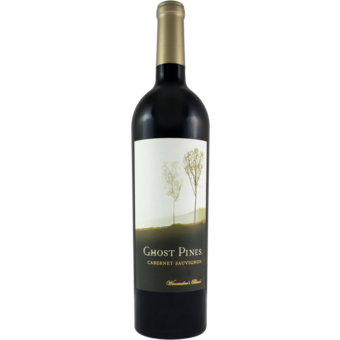 Bottle shot for 2022 Ghost Pines Cabernet Sauvignon