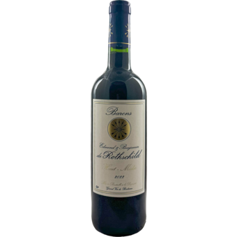 Bottle shot for 2022 Baron Philippe De Rothschild Haut Medoc (U)