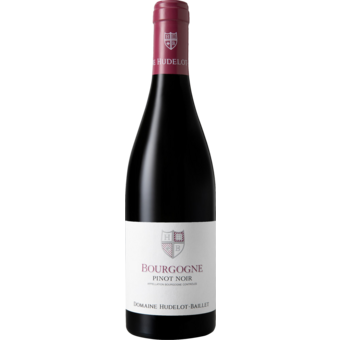 Bottle shot for 2023 Hudelot Baillet Bourgogne Pinot Noir
