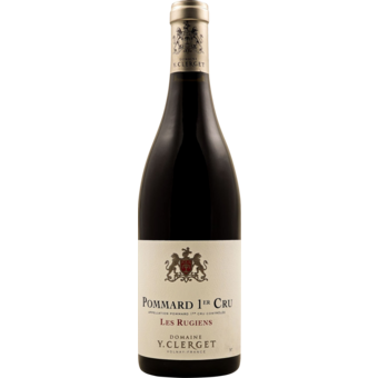 Bottle shot for 2023 Domaine Yvon Clerget Pommard 1er Cru Les Rugiens