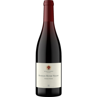 Bottle shot for 2023 Hartford Court Pinot Noir Russian River Valley