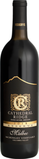 Product image for 2018 Cathedral Ridge Reserve Malbec