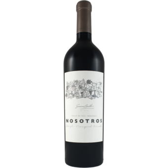 Bottle shot for 2020 Susana Balbo Nosotros Malbec Single Vineyard Nomade