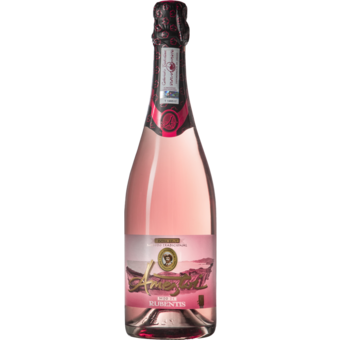 Bottle shot for 2017 Ameztoi Txakolina 'Hijo De Rubentis' Sparkling Rose