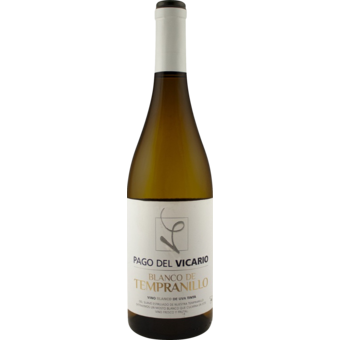 Bottle shot for 2024 Pago Del Vicario Blanco De Tempranillo