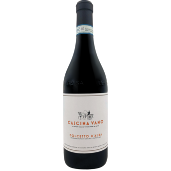 Bottle shot for 2024 Cascina Vano Dolcetto D'alba