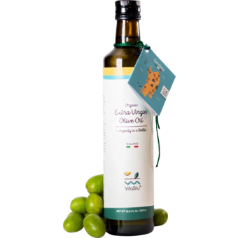 Bottle shot for  Vitablu Extra Virgin Olive Oil 500ml