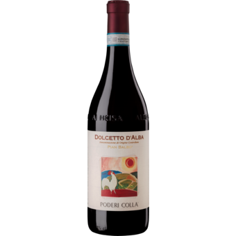 Bottle shot for 2024 Poderi Colla Dolcetto D'alba Pian Balbo