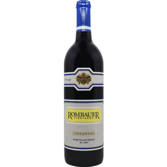 Bottle shot for 2023 Rombauer Zinfandel