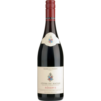 Bottle shot for 2023 Famille Perrin Reserve Red
