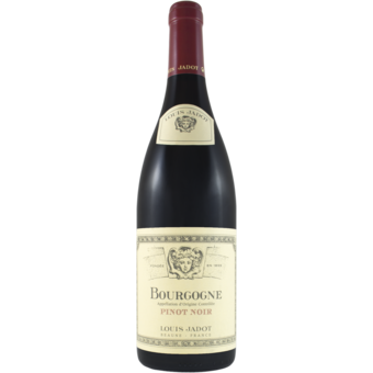 Bottle shot for 2023 Louis Jadot Bourgogne Pinot Noir