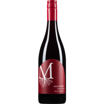 Bottle shot for 2023 Montinore Pinot Noir Red Cap Willamette Valley