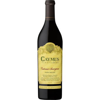 Bottle shot for 2023 Caymus Napa Cabernet Sauvignon