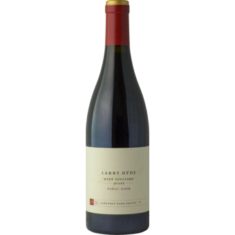 Bottle shot for 2019 Hyde Estate Winery Larry Hyde Pinot Noir