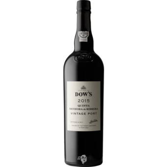 Bottle shot for 2015 Dow's Quinta Senhora De Ribeira Vintage Port