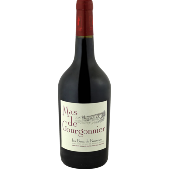 Bottle shot for 2023 Mas De Gourgonnier Les Baux De Provence Rouge