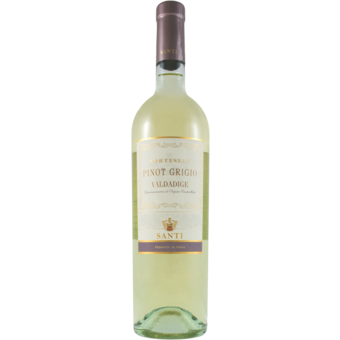 Bottle shot for 2024 Santi Pinot Grigio Sortesele