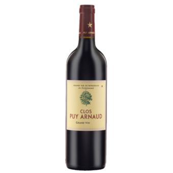 Bottle shot for 2022 Clos Puy Arnaud Castillon Cotes De Bordeaux